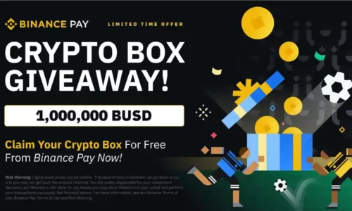 Binance Crypto Box Giveaway: Claim Upto 10 BUSD Token For Free