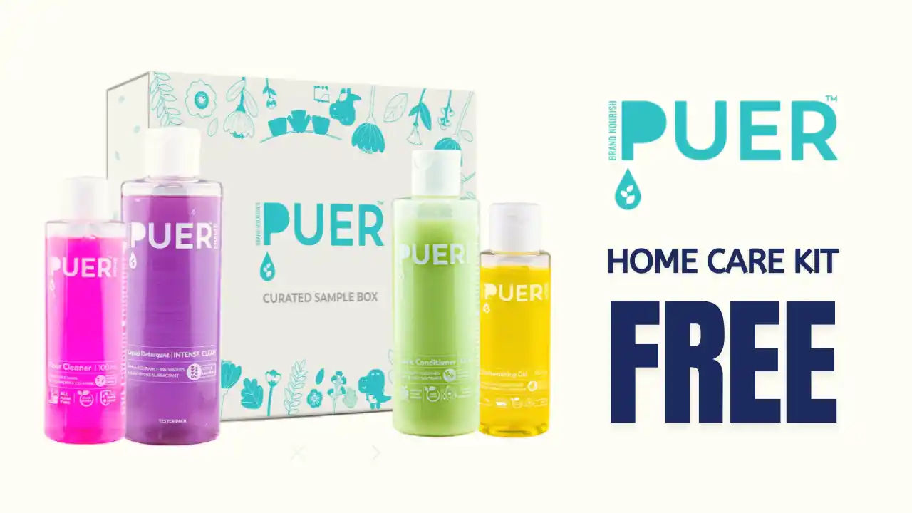 Read more about the article Puer Free Home Care Kit Sample Box With 4 Products | 100% OFF