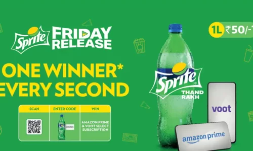 Sprite Contest QR Code: Win Amazon Prime & Voot Subscription Free | Coke 2 Home