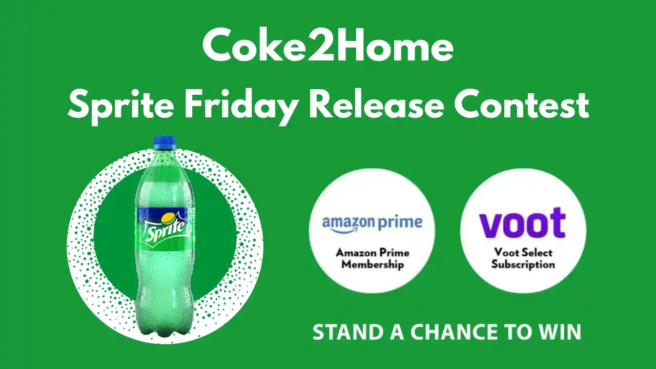 Read more about the article Redeem Sprite Coke2Home Chill Bill Code And Win Free Amazon Prime, Voot Premium