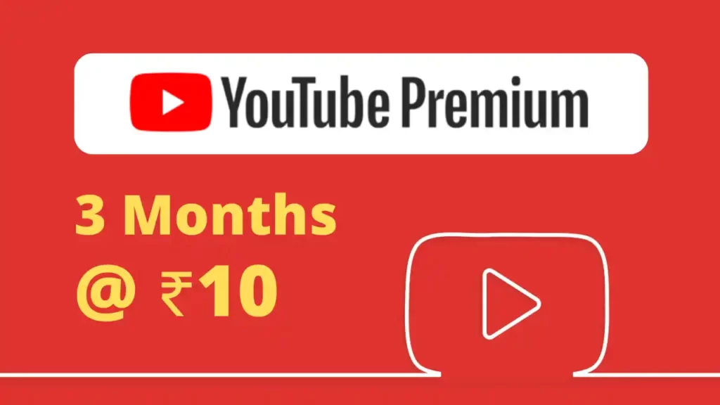 YouTube Premium Rs.10