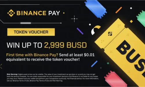 Win Upto 2999 Binance BUSD Cashback Voucher On Sending $0.01