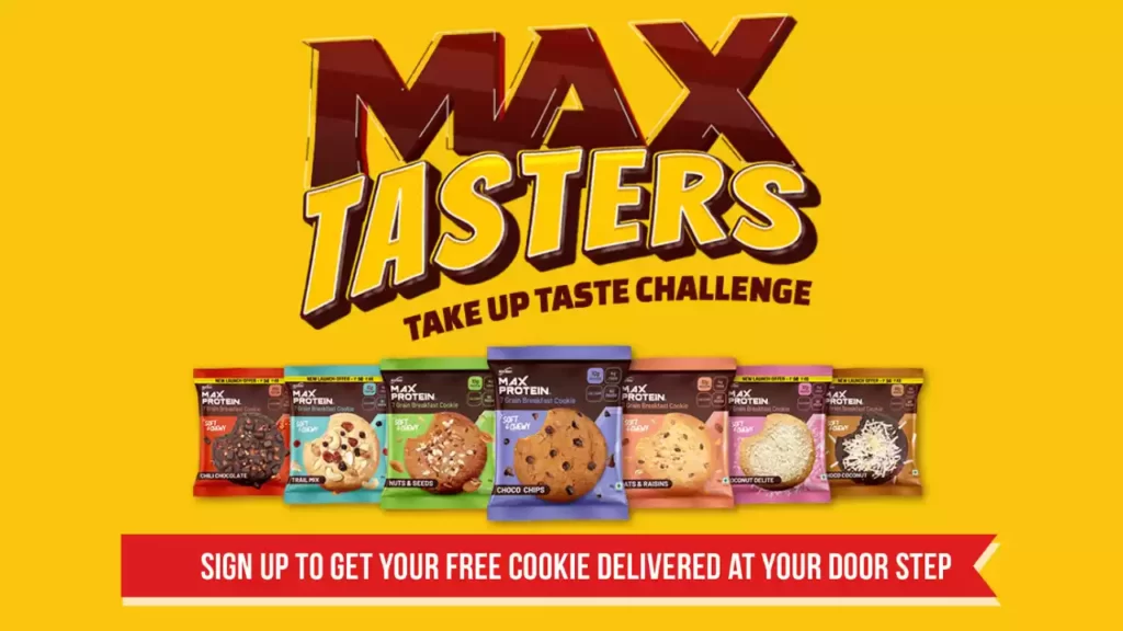 Maxtasters Free Cookies
