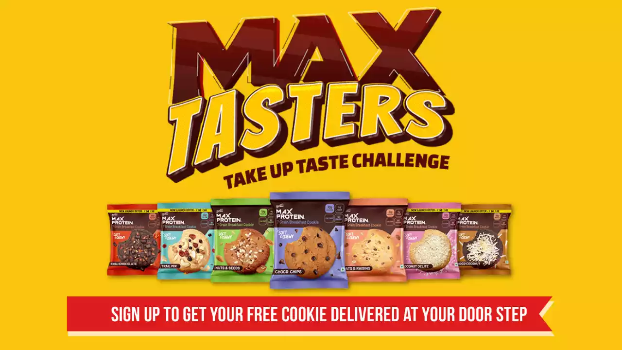 Read more about the article Maxprotein Free Tasters Cookies Sample Offer | No Shipping Charges