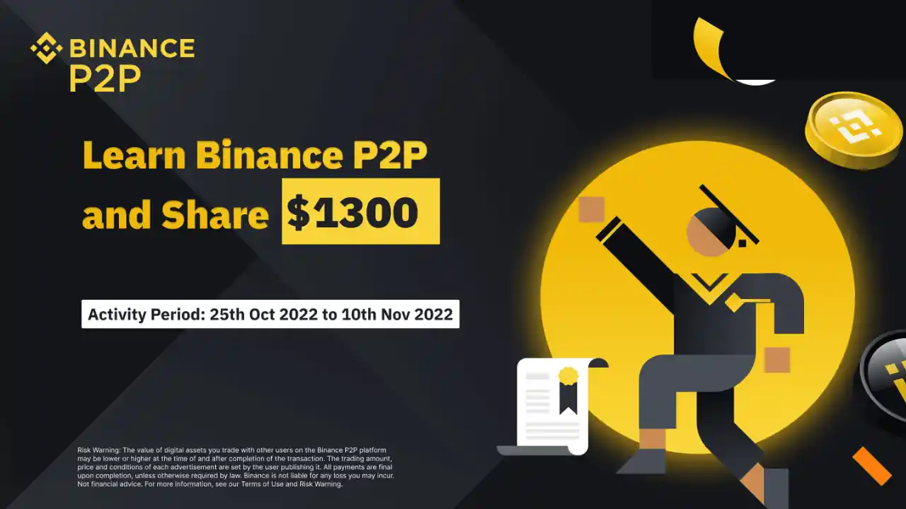 Read more about the article Binance P2P Quiz Answers Today: Share 1,300 BUSD In Rewards!