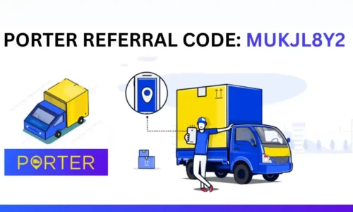 Porter Referral Code: MUKJL8Y2 | Flat ₹200 Off On First 2 Rides