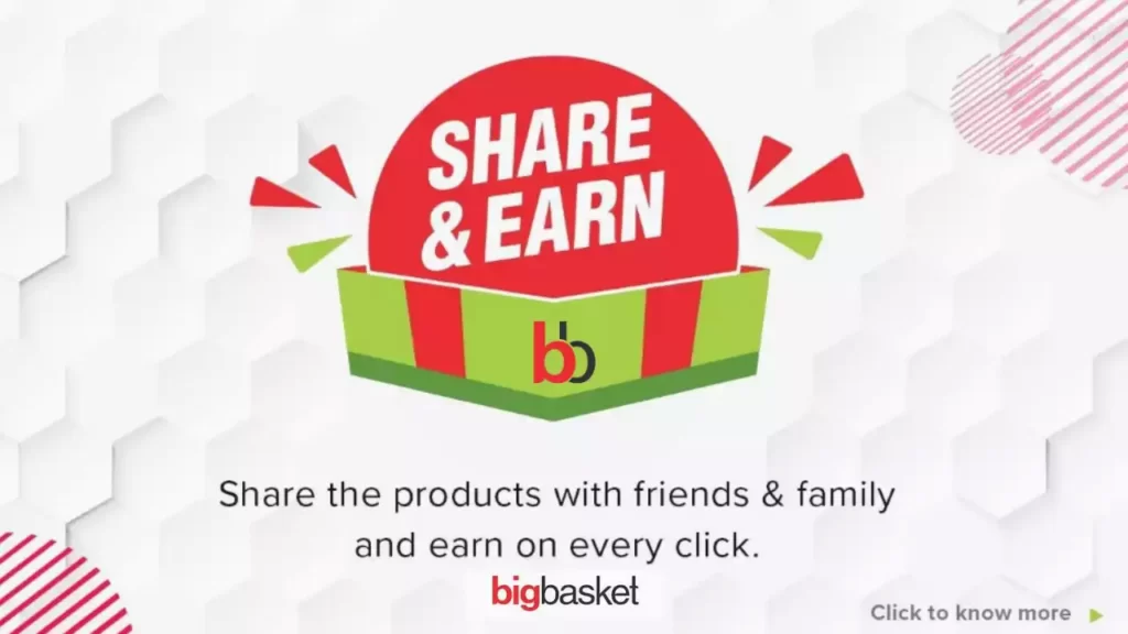 BigBasket Share & Earn