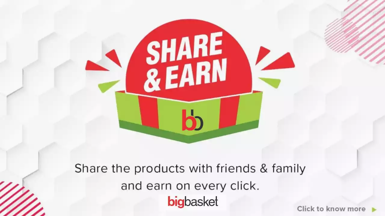 Read more about the article Big Basket Share & Earn Offer: Win Upto ₹200 Voucher Free