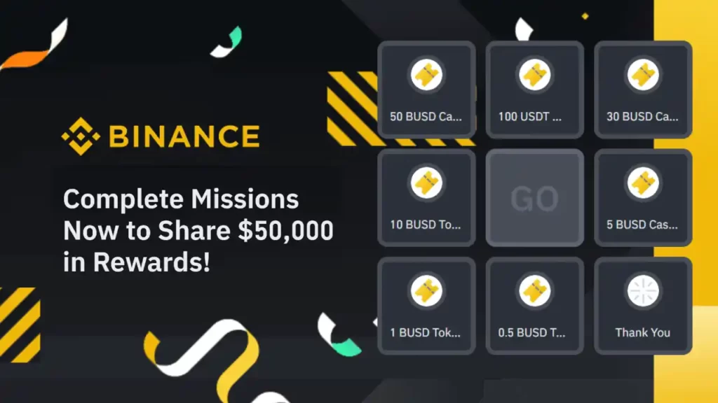 Binance Complete Missions