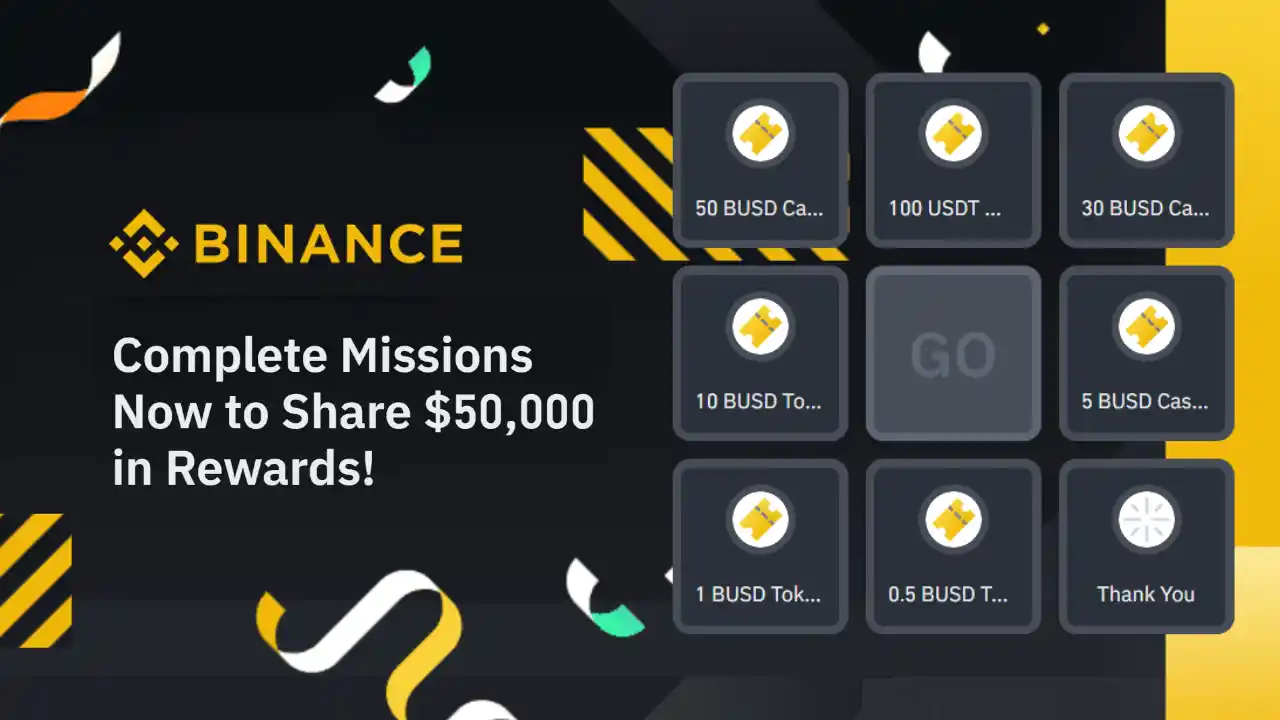 Read more about the article Binance Spin And Win BUSD: Complete Missions & Win Upto $100 BUSD/USDT