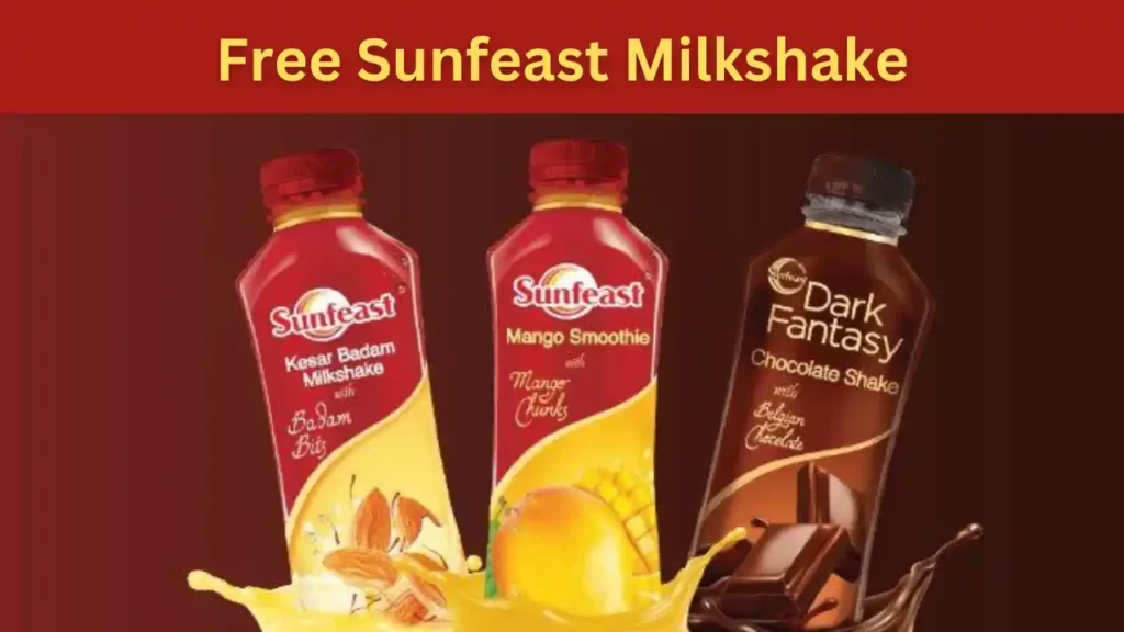 Free Sunfeast Milkshake