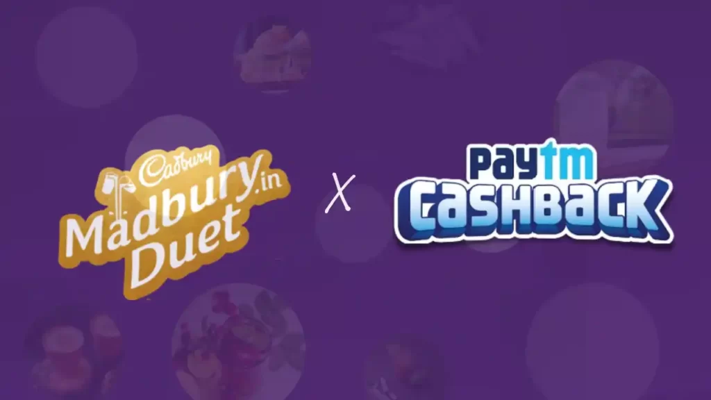 Paytm Cadbury Madbury Duet Offer