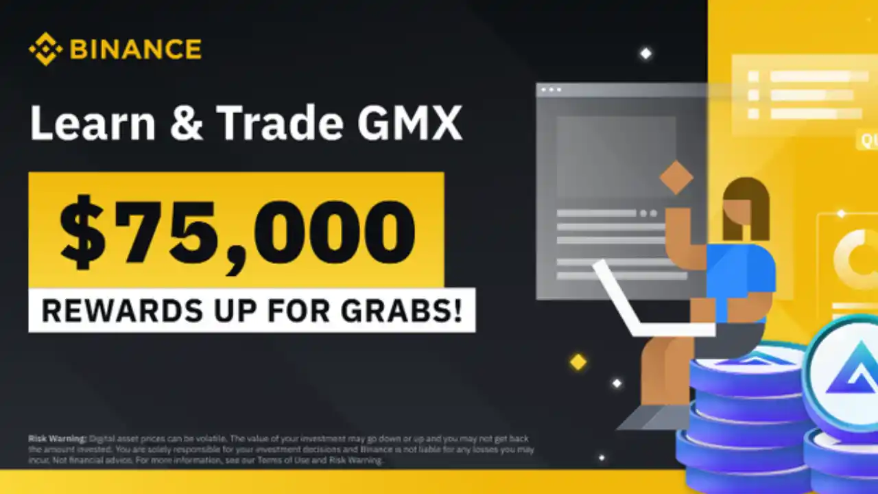 Read more about the article Learn & Trade Binance GMX Quiz Answers: Share $75,000 GMX Token Vouchers