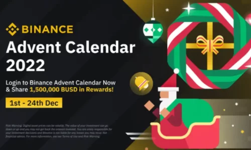 Binance Advent Calendar 2022: Login In Daily & Share $1500000 BUSD