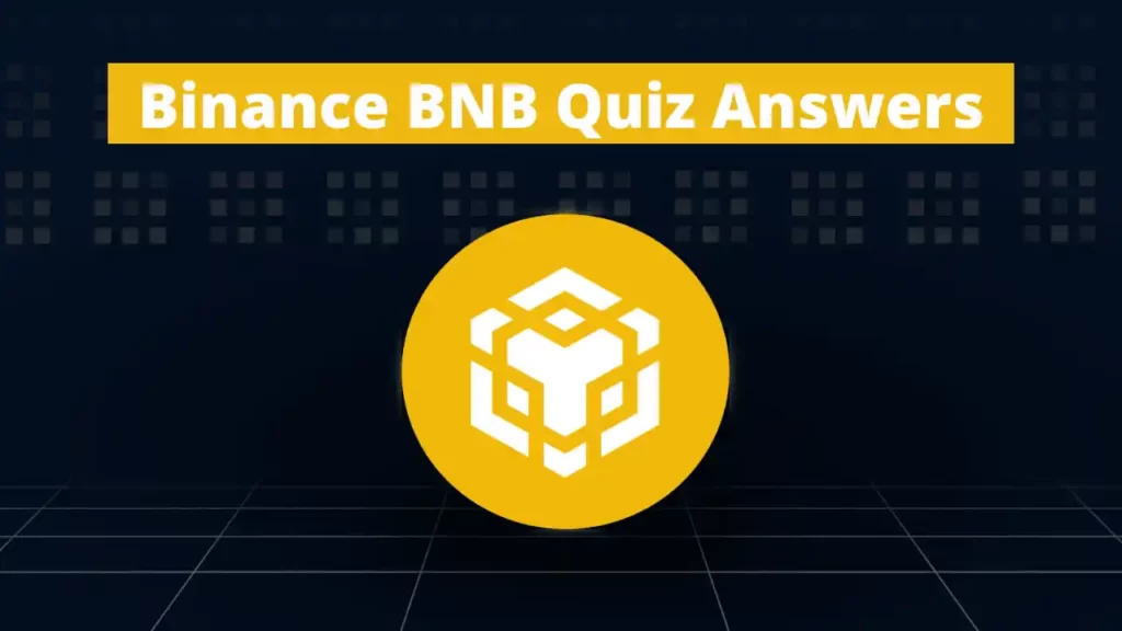 Binance BNB Quiz Answers