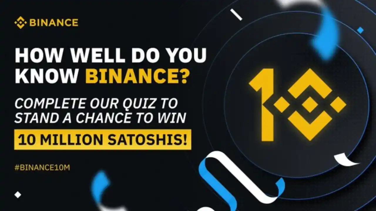 Read more about the article 10 Million SATOSHIS Giveaway | Binance Twitter 10M Pop Quiz Answers