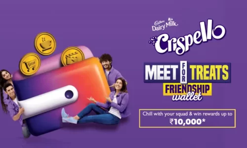 Cadbury Crispello Scan & Win ₹10,000 Gift Vouchers With Friends