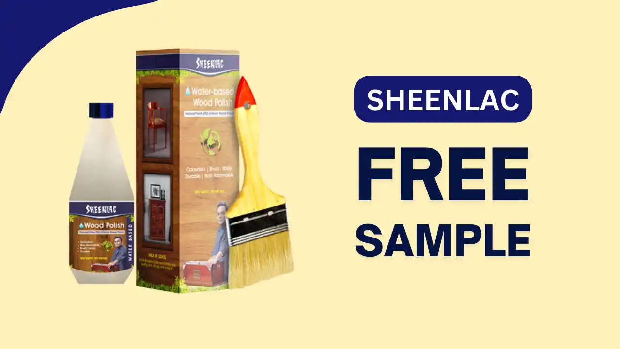 Read more about the article Sheenlac Free Sample Wood Polish With Brush @ ₹0 | No Shipping Charges