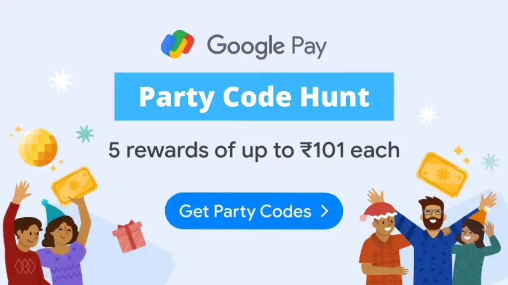 Google Pay Party Code Hunt