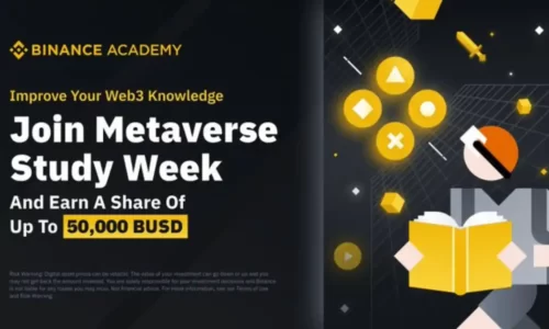 Binance Metaverse Study Week: Join And Share Upto $50000 BUSD