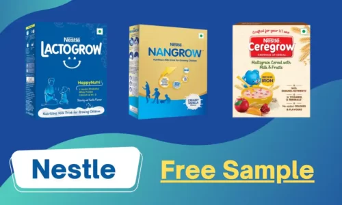 Free Nestle Sample Of Nangrow, Lactogrow & Ceregrow @ ₹0 From MyToddler