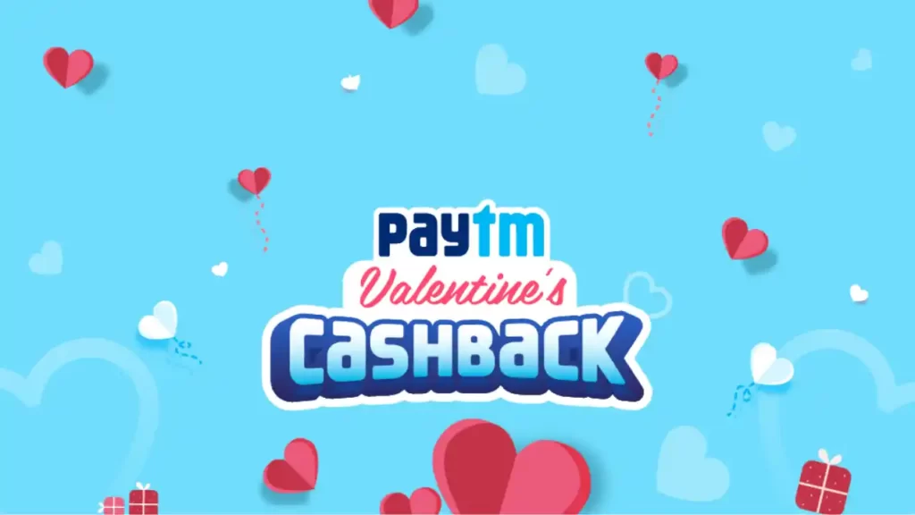 Paytm Valentine's Cashback Card