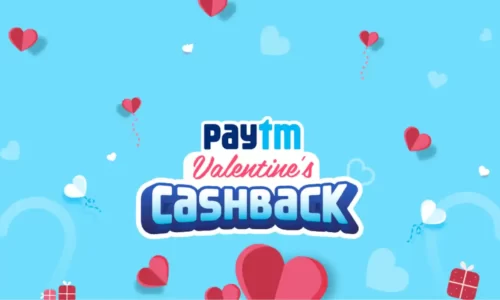 Collect 9 Paytm Valentine’s Cashback Cards & Win Upto ₹140 Paytm Cashback