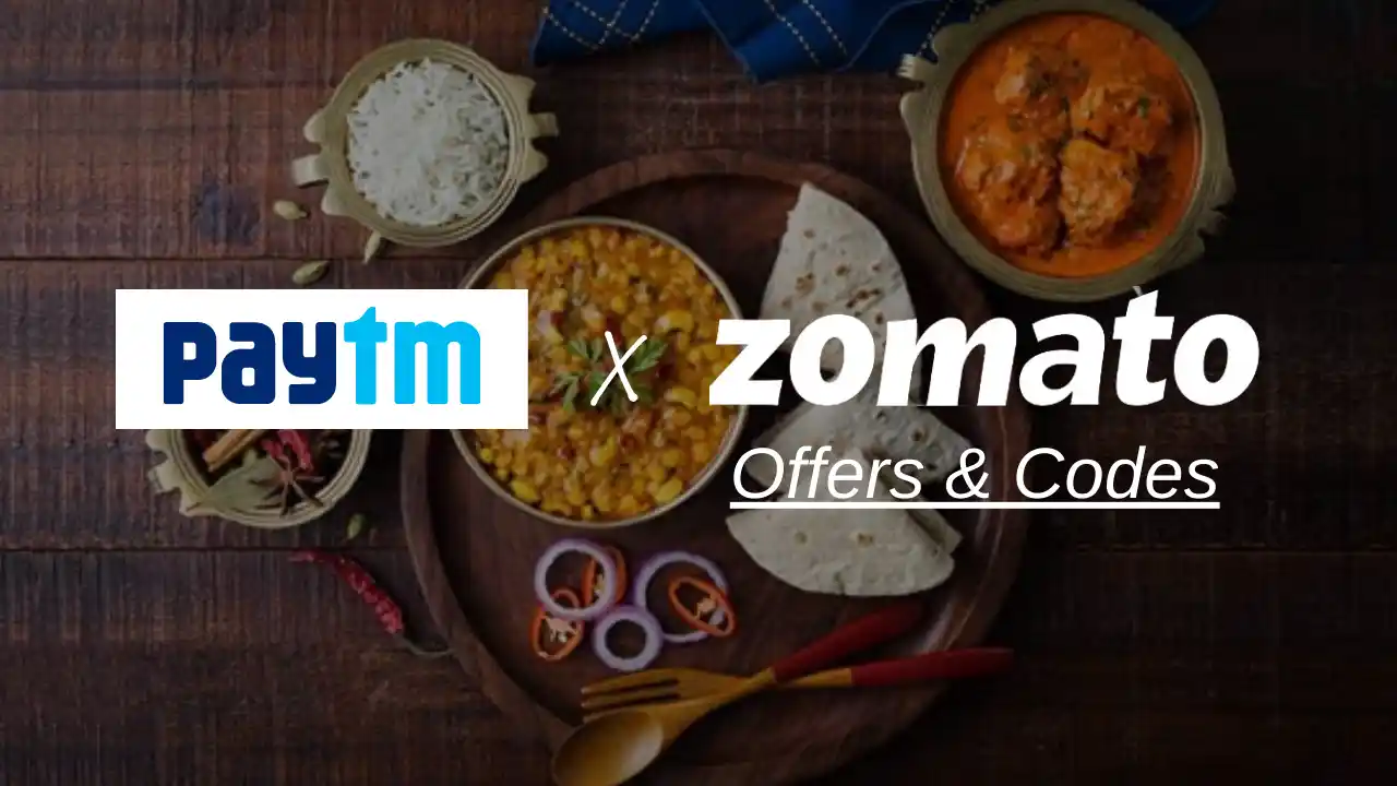 Read more about the article Paytm Zomato Food Offer: Get 50% Off Upto ₹100 With ₹30 Cashback