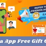 Gintaa Refer & Earn Free Gift Cards Worth ₹100 Of Swiggy, Big Basket, Croma Or Free Products
