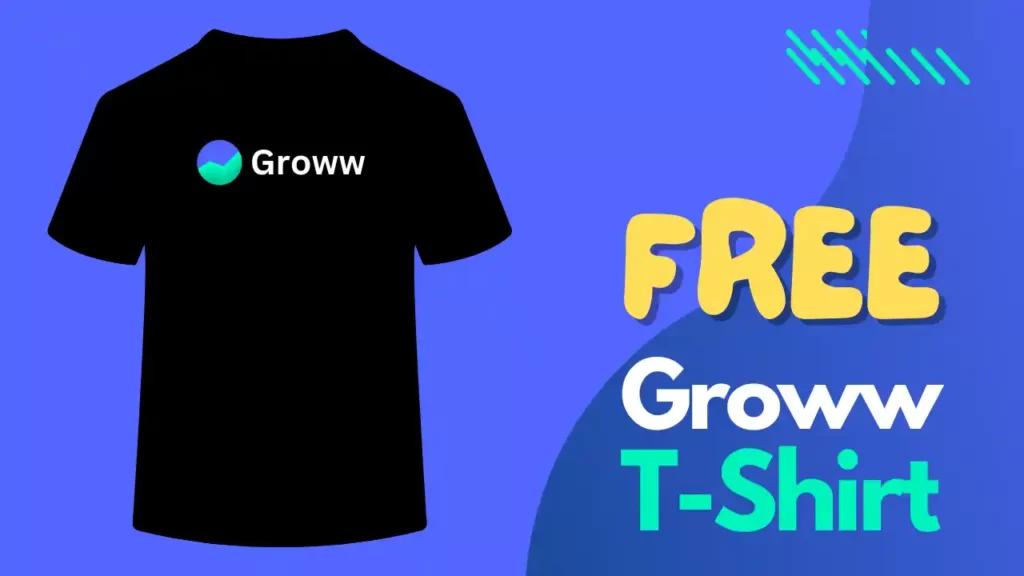 Groww Free T-Shirt