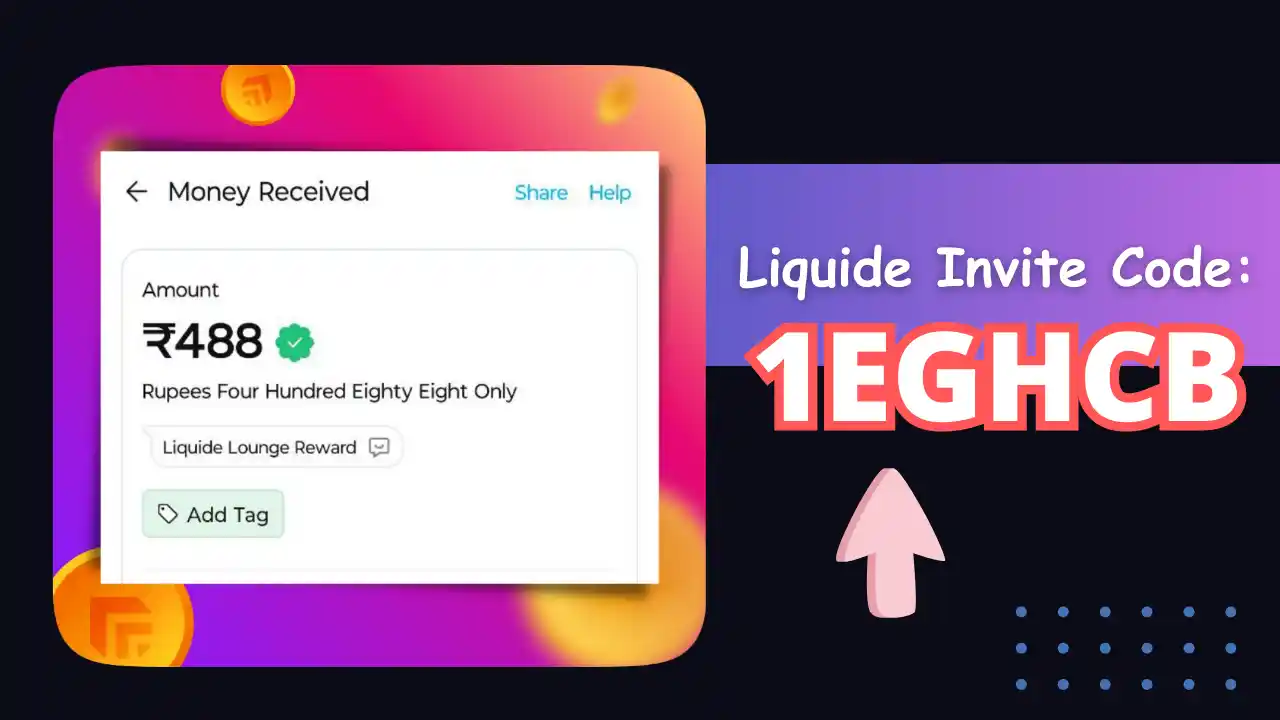 Read more about the article Liquide Invite Code 1EGHCB: Refer And Earn Upto ₹1000 Paytm Cashback