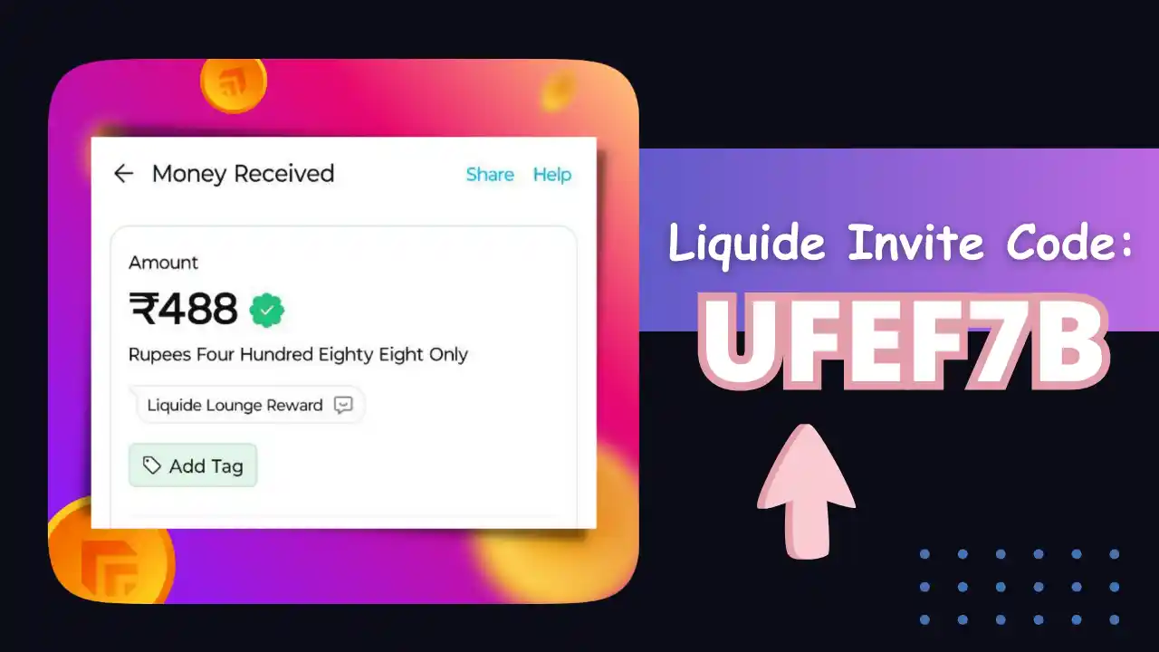 Read more about the article Liquide Invite Code 1EGHCB: Refer And Earn Upto ₹1000 Paytm Cashback