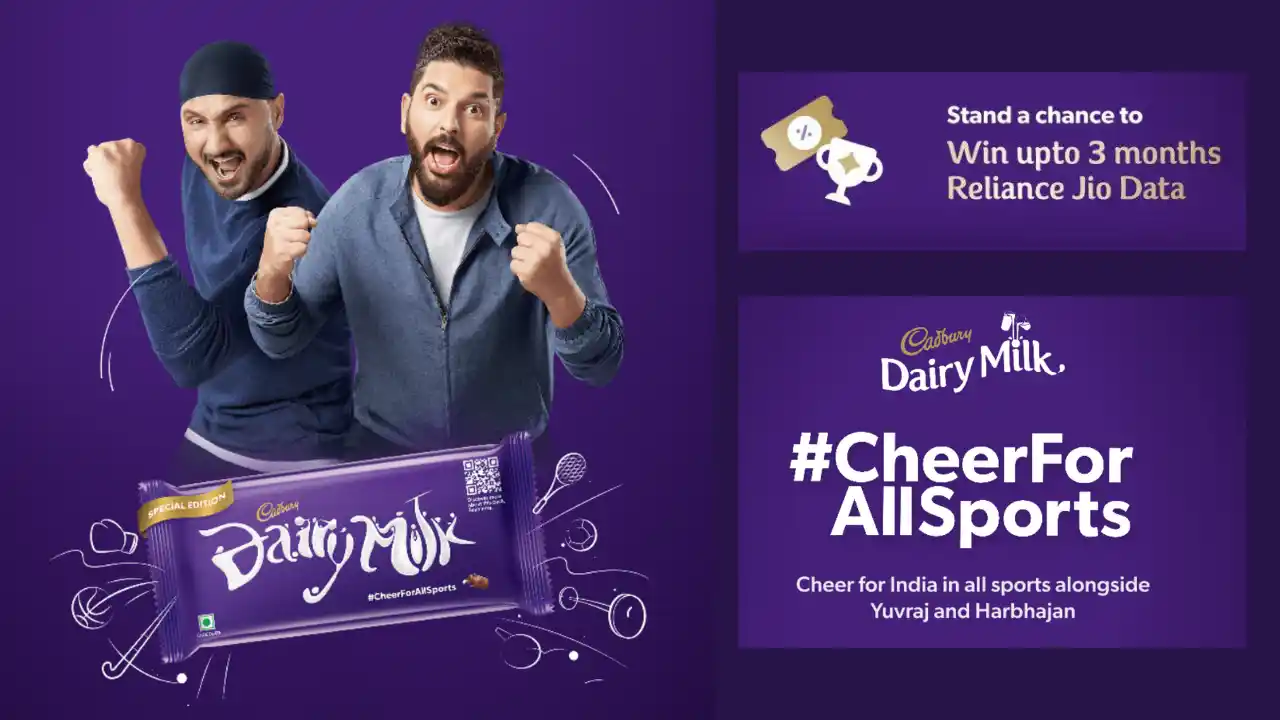 Read more about the article Cadbury Dairy Milk CheersForAllSports Offer: Win 3 Months Jio Recharge Free