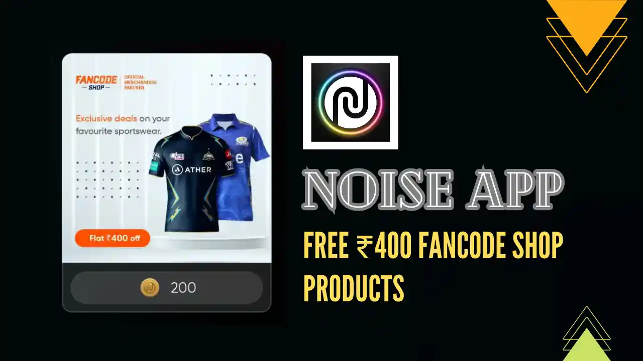 Read more about the article ₹400 Worth Of Fancode Shop Products For Free Using Noise Coins