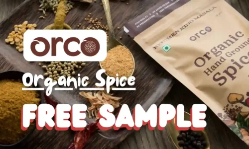 Orco Spice Free Sample Offer: Organic Masala Pack @ ₹0 With Free Shipping