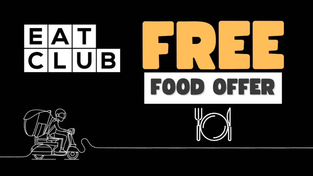 EatClub Free Food Offer