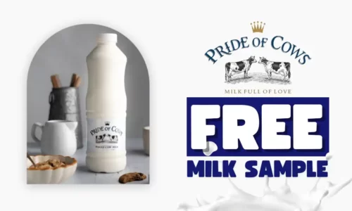 Order Pride Of Cows Free Milk Sample For ₹0 With Free Delivery