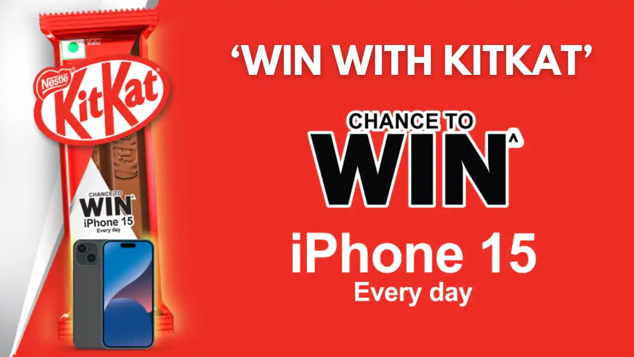 Read more about the article SMS KitKat Lot Number & Win iPhone 15 Every Day | Win With Kitkat