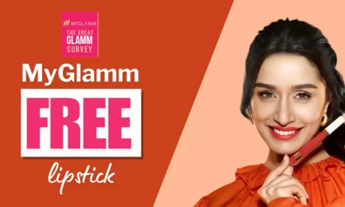 MyGlamm Free Lipstick Survey: Get Branded Lipstick Worth ₹395 For Free