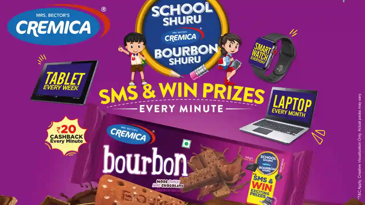 Read more about the article Woohoo Cremica Bourbon Lot Number Offer: SMS & Win Cashback, Laptop, Watch