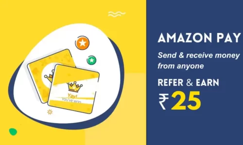 Amazon UPI Referral Code: RWBEE6 | Invite & Earn Flat ₹25 Cashback