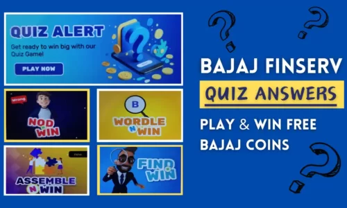 Bajaj Finserv Quiz Time Answers: Play & Win Free Bajaj Coins, Cashback