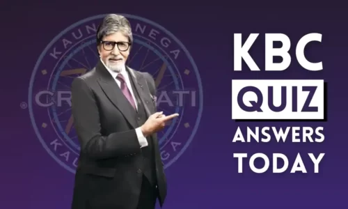 KBC Quiz Answers Today 27th December | KBC Play Along Daily Quiz