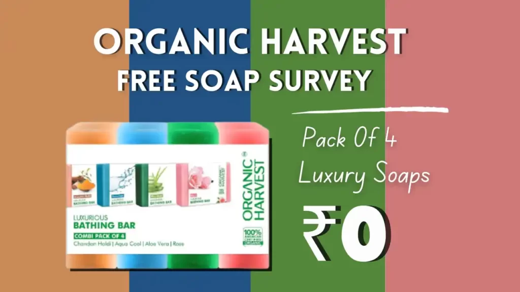 Organic Harvest Free Soap Survey