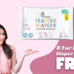 R For Rabbit Feather Diapers Free Sample, Pack Of 3 + Free Gift