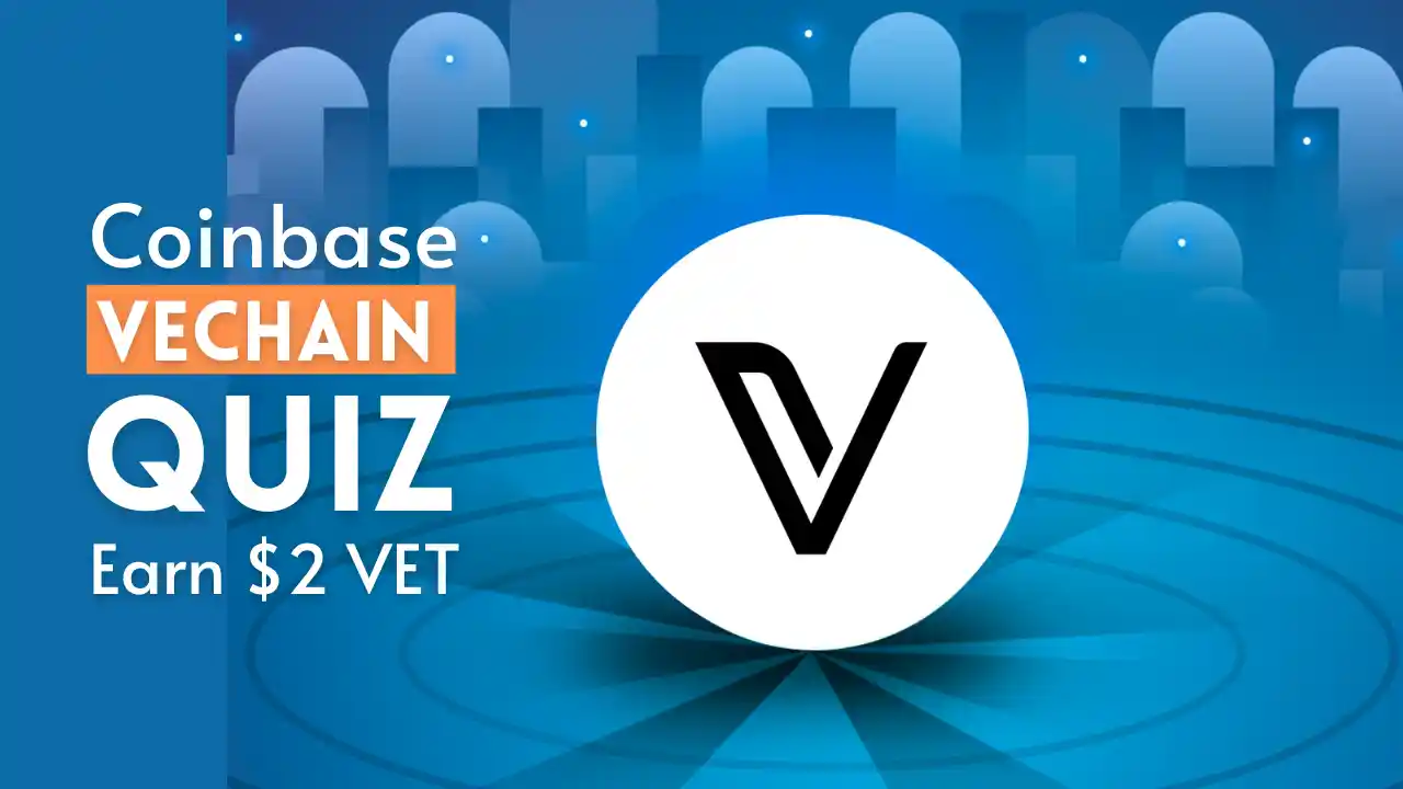 Read more about the article Coinbase Vechain VET Quiz Answer: Complete Quiz To Claim $2 VET