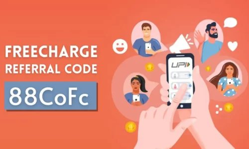 Freecharge Referral Code: 88CoFc | Refer & Earn ₹10 On First UPI Transfer