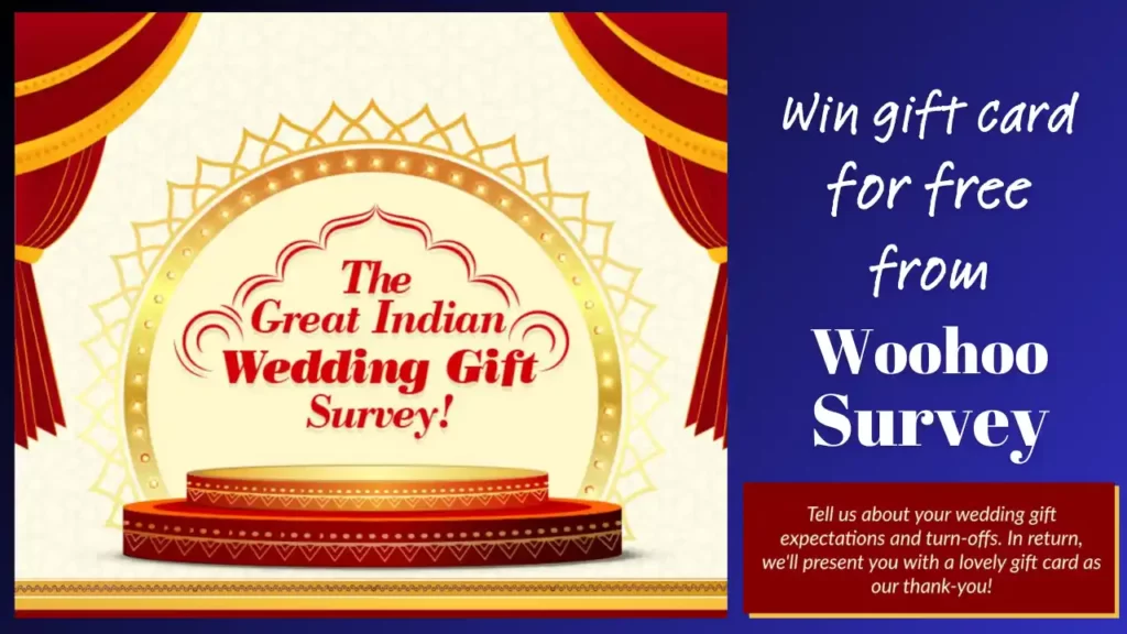 Woohoo Great Indian Wedding Gift Survey