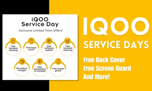 iQOO Service Days: Free Back Cover & Screen Guard | 9th – 10th December 2023