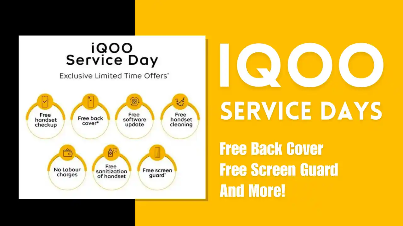 Read more about the article iQOO Service Days: Free Back Cover & Screen Guard | 9th – 10th December 2023